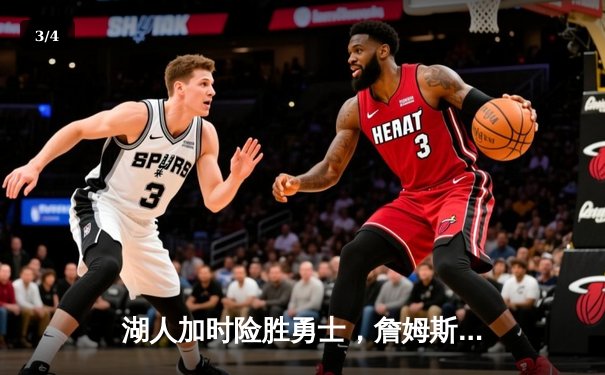 湖人加时险胜勇士，詹姆斯关键三分锁定胜局 - 3